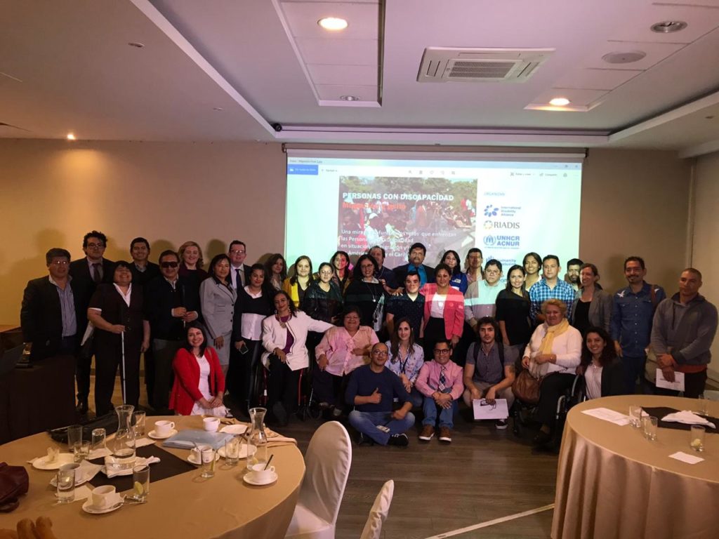 Fotografía de algunos de los participantes del encuentro